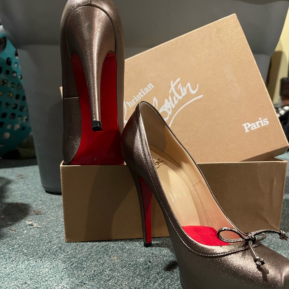 Christian Louboutin Ballet slipper pumps.  Hard to find